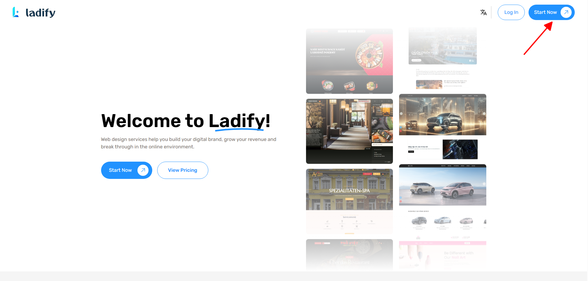 Ladify.io Platform